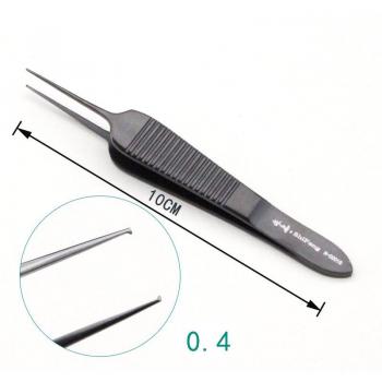 Edison ophthalmic forceps 12.5cm stainless steel