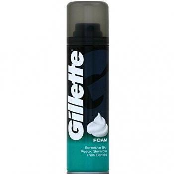 X Gillette Classic Shaving Foam Sensitive 200ml