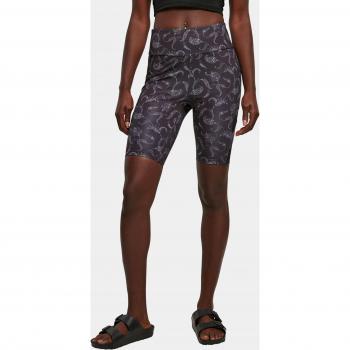 Urban Classics Ladies High Waist Tech Mesh AOP Shorts