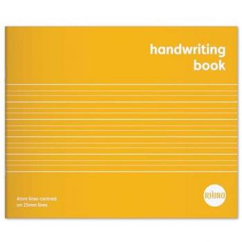 Rhino 6.5 x 8 Learn to Write Book 32 Page, Narrow-Ruled