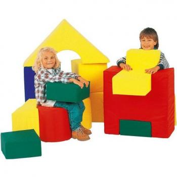 Weichelt Schaumstoffbausteine Riesen-Bausteine, Bau-Set für Kinder