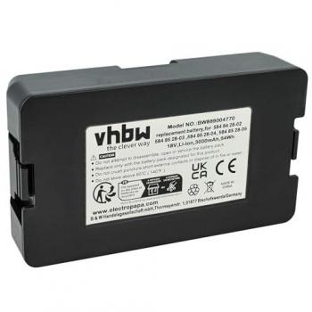 Gardena Sileno City 600M² 15010‑20 18V 3Ah Rechargeable Battery Module