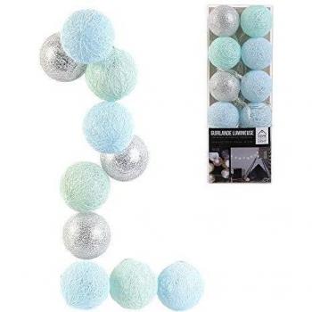Guirlande Décorative LED 10 Boules 192 cm