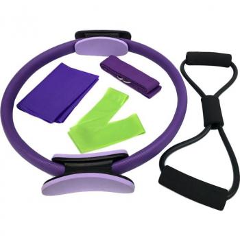 Fitness Bands and Hoop Yoga Set