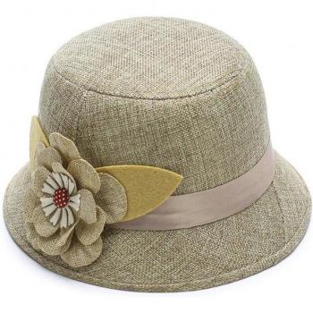 Ladies Casual Linen Sunshade Hat