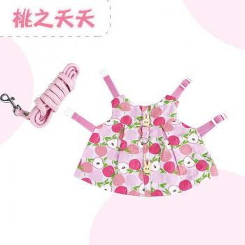 Costume ludique pour jeunes lapins avec attache pour la course