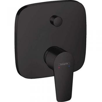 Grifo de ducha empotrado Hansgrohe Talis E 2 salidas negro mate