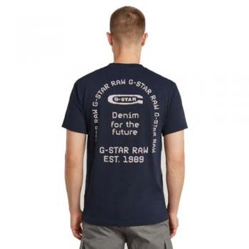 Camiseta G‑Star “Marino Casual” XL – Algodón Orgánico