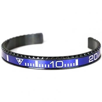 Oyster Bracciale Blu Uomo 18 cm