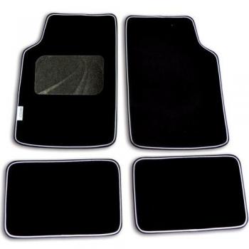 Jeu de tapis auto en moquette Michelin 009081, modèle T2