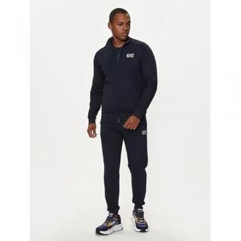 Tuta EA7 Uomo Blu Scuro con Logo