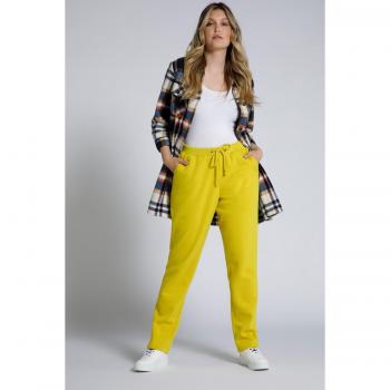 Pantaloni Lounge Raggio Dorato – Donna, Giallo, 48/50 – Cotone & Poliestere