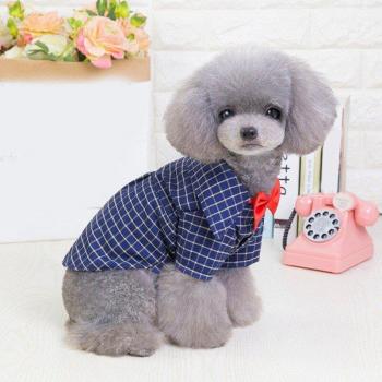 Camisa Formal para Perros con Corbatín