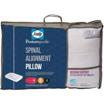 Sealy Posturepedic Sleep Enhancer Pillow, Medium (7cm Core)