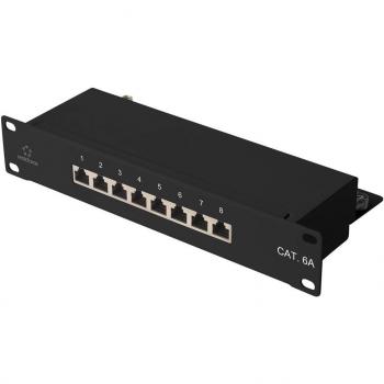 Renkforce 8-Port CAT 6A Patch Panel 254 mm (10) 1U