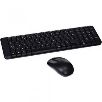 LOGITECH MK220 Noir Ensemble Clavier Souris sans fil