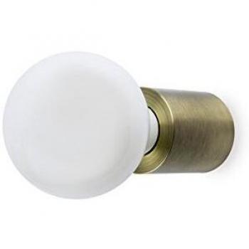 Ten 1 Light Indoor Candle Wall Ceiling Light Antique Gold E27