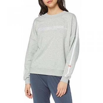 Calvin Klein Sweat-Shirt Femme, Gris (Grey Heather 020), XS