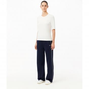 Pantalone Fitness Lacoste XF7260 Blu Sfumato Relaxed Fit