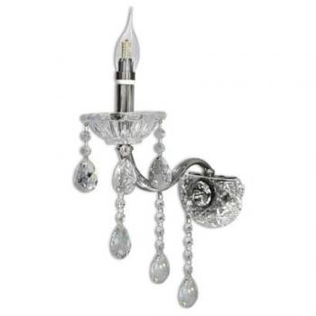 Lampe Murale Élégante en Cristal avec Douille E14