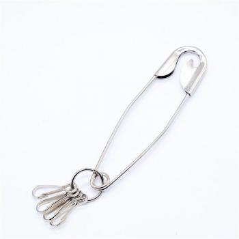 Ceinture en métal avec clip à broche pour style rétro