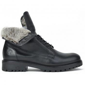 Coronel Tapiocca Botas de Hombre Piel Pelito Negro Modelo C173-11