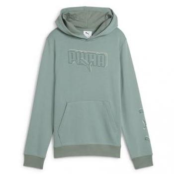 Maglione con Logo Puma Verde