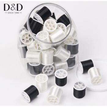Nailón 100 m, 50 piezas para pulseras trenzadas – D&D