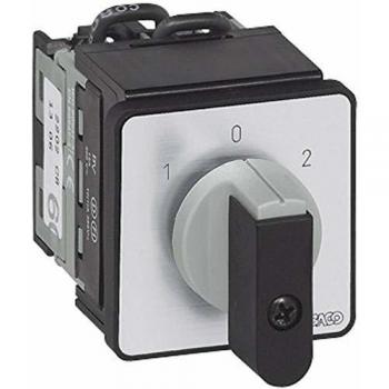 Interruttore a camme doppio polo On-Off-On BACO NC02GX80 22 mm