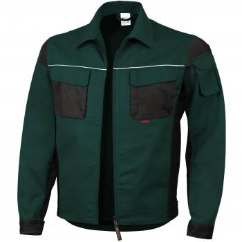 Qualitex Workwear Bundjacke PRO grün/schwarz Damen 62 Herren 4XL