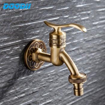 Grifo de Latón Antiguo 1‑Maniobra para Baño y Fregona