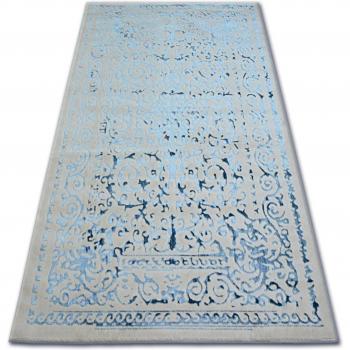 Grau/Blau ACRYL Teppich 80x150 cm