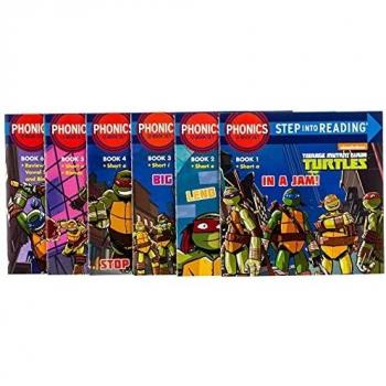 Phonics Power! (Teenage Mutant Ninja Turtles): 12 Step Into Reading Books