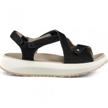 Joya Jenny Schwarz – Senso‑Velours Sandal