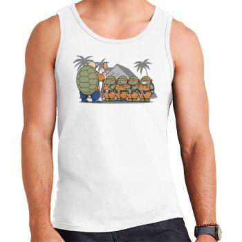 TMNT x DBZ Battle Gear: Kid’s White Vest