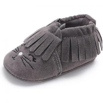 Soft Sole Baby Shoes with Cartoon Characters for 0-18 Months