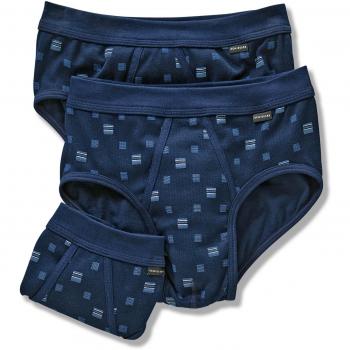 Schiesser Herrenunterhose – Marine‑Design – 3‑er Pack – Gr. 6