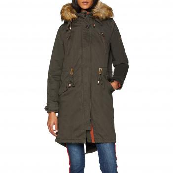 Only Onlnew Emma Parka Funcional Otw Mujer, Gris Peat, Talla 38