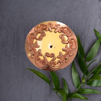 Antique Metal Candle Shade