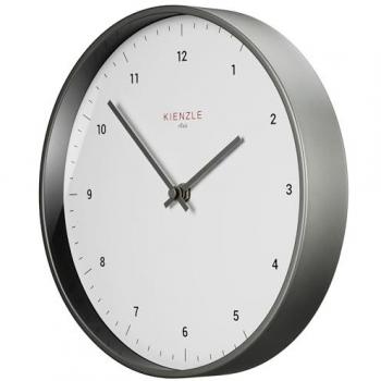 Horloge murale KIENZLE en acier inoxydable 25 cm
