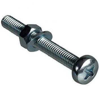 ZP M5 x 40mm Pan Head Machine Screw, Product Code FORFPMSPH540