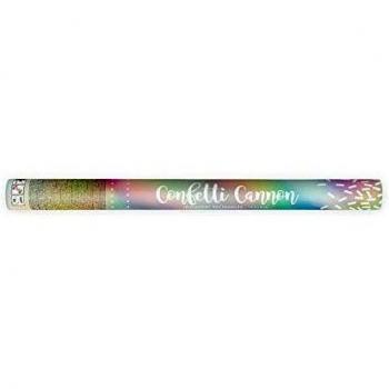 Cannone Olografico Coriandoli – 60 cm, Effetto Sfera