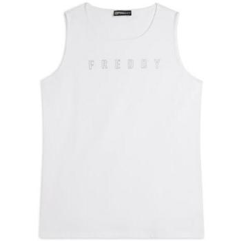Canotta con Scollo Rondo e Logo Glitter – Freddy (S)