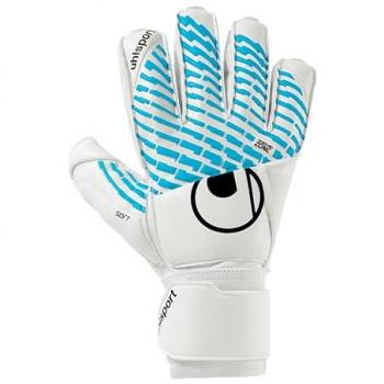 FM Cybertec Soft Flex Frame Handschuhe für Herren – Uhlsport Torwartmodell, weiß 5
