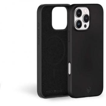 Silicone Armor Black – iPhone 16 Pro, MagSafe, Garantie Illimitée