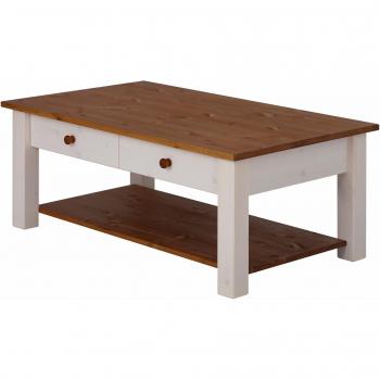 Table basse Chicago en bois blanc