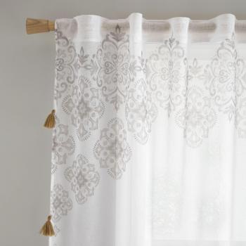 Ariana Tassel Slot Top Voile Panel