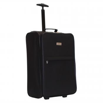 Karabar Compact Cabin Approved Suitcase 55 x 40 x 20 cm (Black)