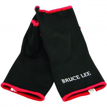Bruce Lee Boxbandagen Easy Fit, rot schwarz, S/M