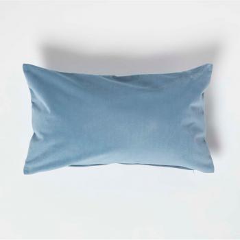 Blue Velvet Cushion with Super Microfibre Insert